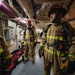 USS Theodore Roosevelt Conducts Firefighting Drills