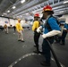 USS Theodore Roosevelt Conducts Firefighting Drills
