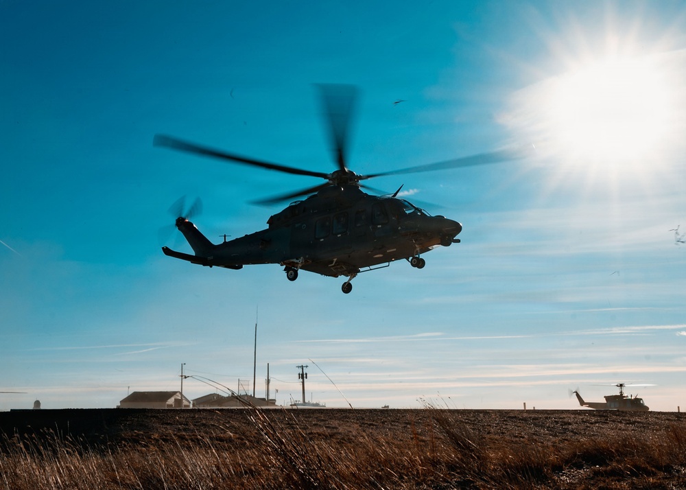 37th and 40th Helicopter Squadrons Conduct Flight Operations