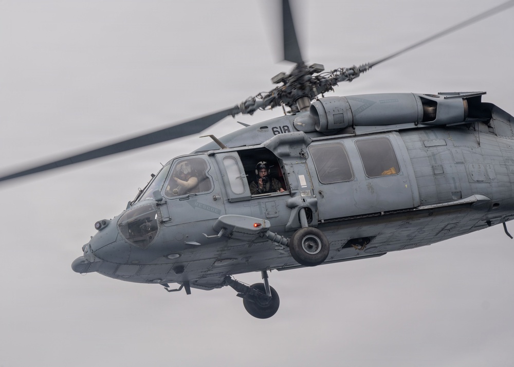 USS Theodore Roosevelt Conducts Flight Operations