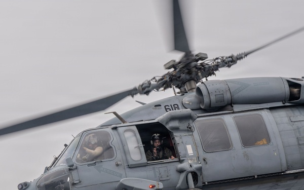 USS Theodore Roosevelt Conducts Flight Operations