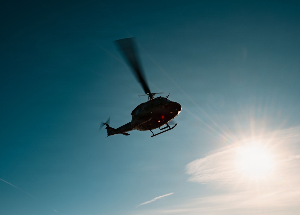 37th and 40th Helicopter Squadrons Conduct Flight Operations