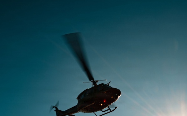 37th and 40th Helicopter Squadrons Conduct Flight Operations