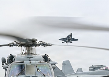 USS Theodore Roosevelt Conducts Flight Operations