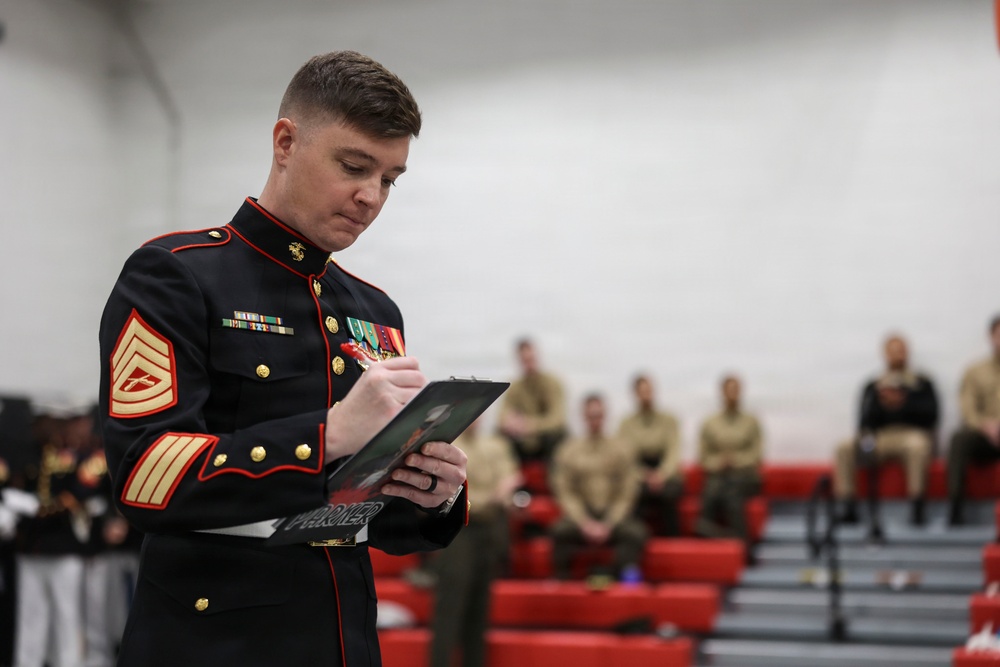 Ceremonial Drill School Evaluations Prepare Marines for the 2026 Parade Season