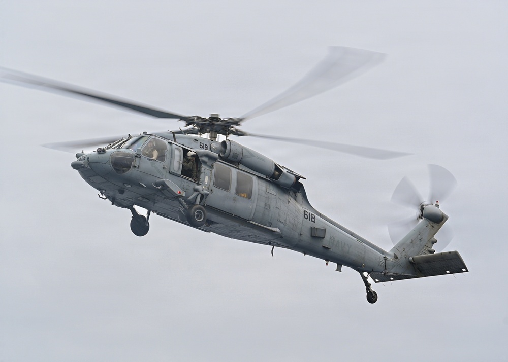 USS Theodore Roosevelt Conducts Flight Operations