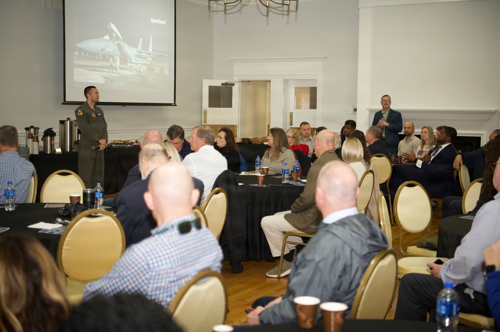 4th Fighter Wing Leadership speaks at 2025 State of the Military Event