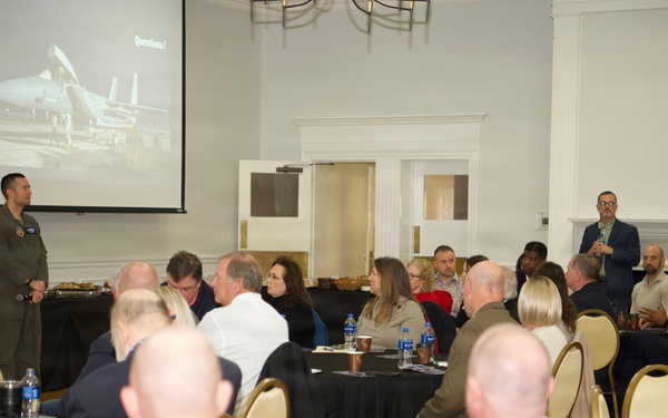 4th Fighter Wing Leadership speaks at 2025 State of the Military Event