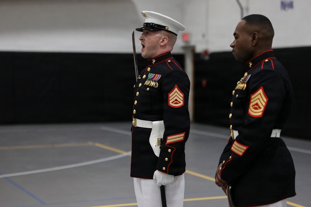 Ceremonial Drill School Evaluations Prepare Marines for the 2026 Parade Season