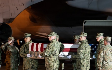 Navy Lt. Erin Crider honored in dignified transfer Jan. 22