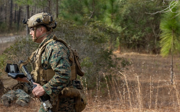 1st Battalion, 2nd Marine Regiment Conducts Live Fire Drone Attacks