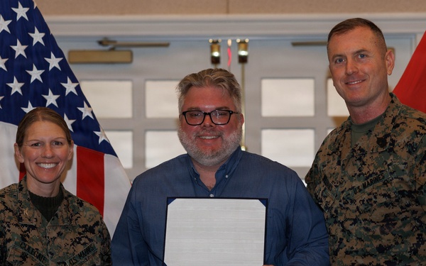 Civilian Quarterly Awards Ceremony, 4th Quarter 2025