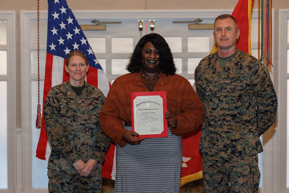 Civilian Quarterly Awards Ceremony, 4th Quarter 2025