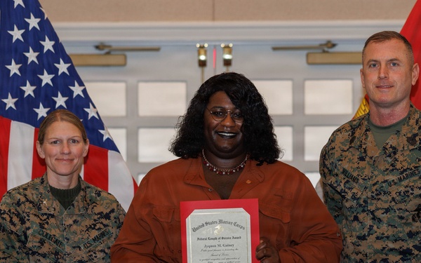 Civilian Quarterly Awards Ceremony, 4th Quarter 2025