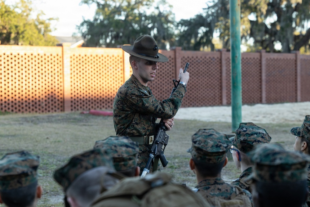 Bravo Company Close Order Drill