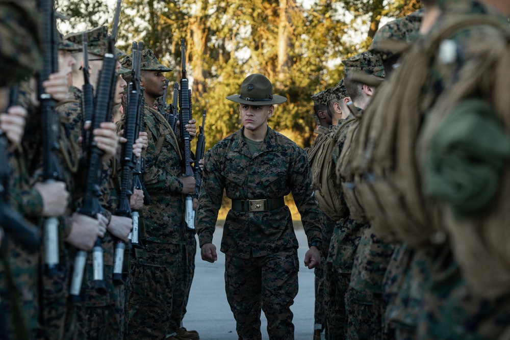 Bravo Company Close Order Drill