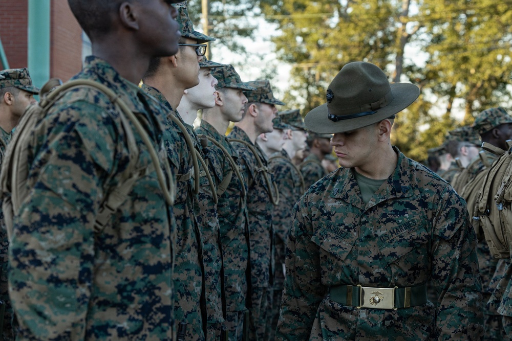 Bravo Company Close Order Drill