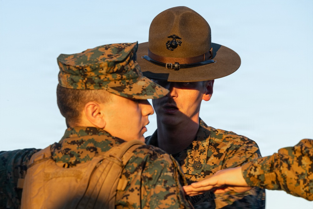 Bravo Company Close Order Drill