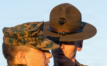 Bravo Company Close Order Drill