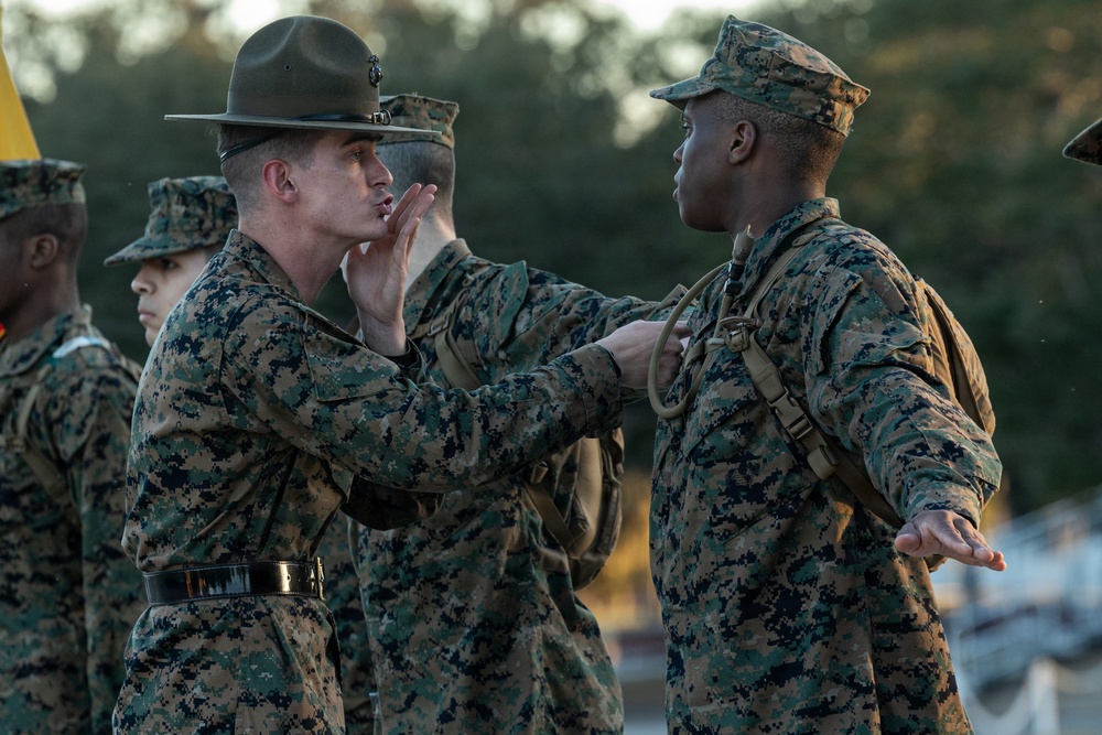 Bravo Company Close Order Drill