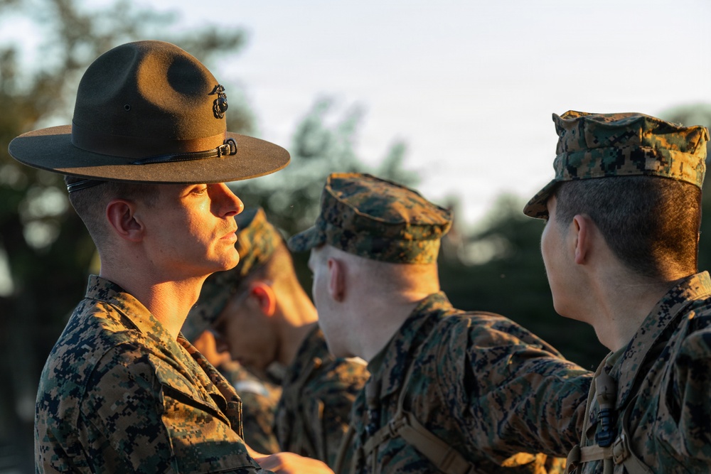 Bravo Company Close Order Drill