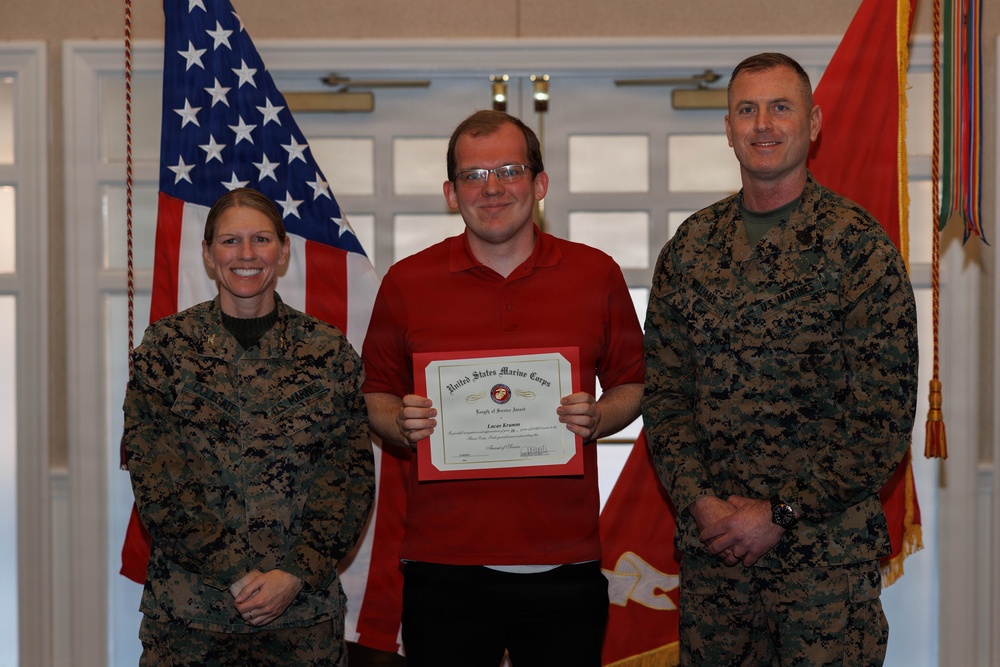 Civilian Quarterly Awards Ceremony, 4th Quarter 2025