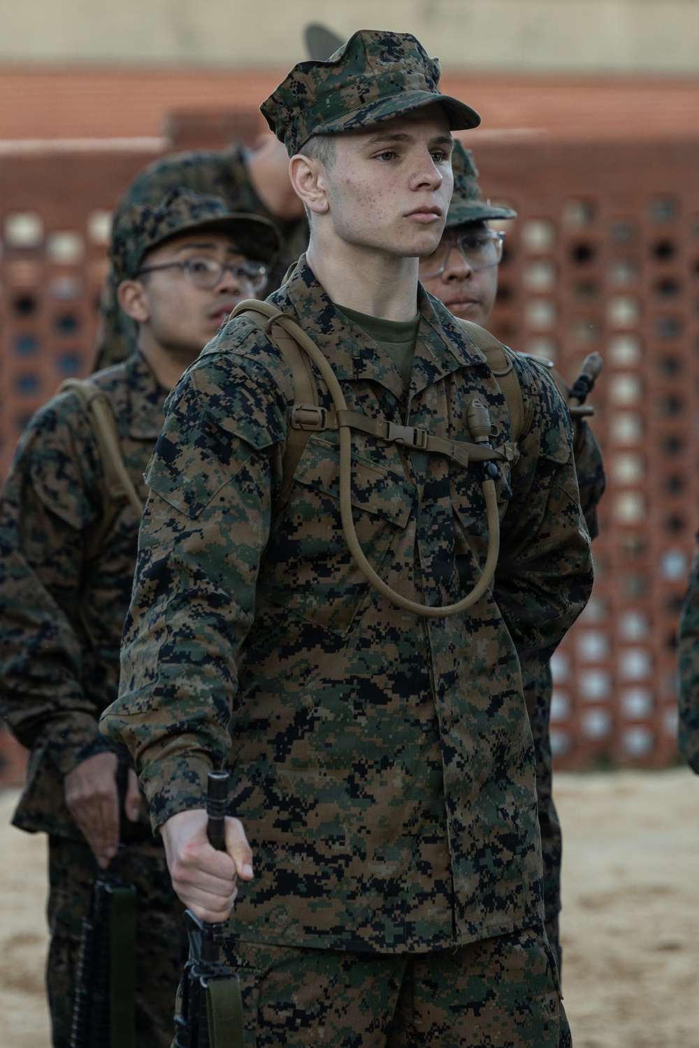 Bravo Company Close Order Drill