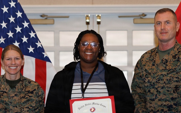 Civilian Quarterly Awards Ceremony, 4th Quarter 2025