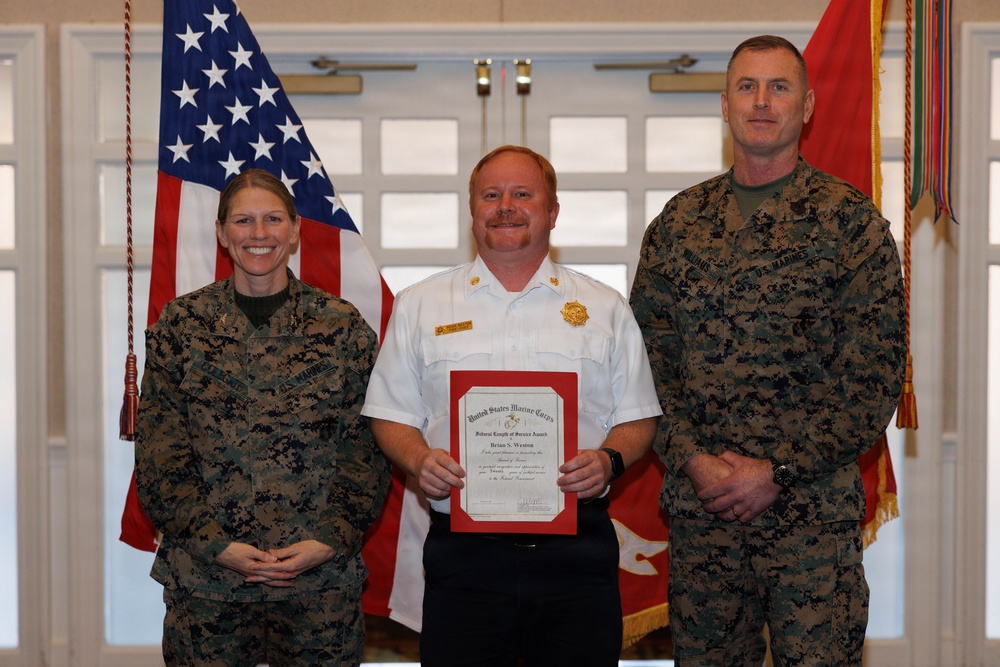 Civilian Quarterly Awards Ceremony, 4th Quarter 2025