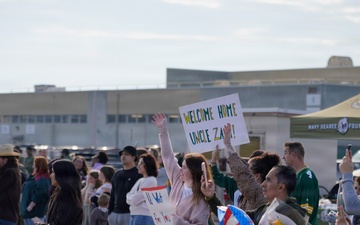 NMCB 4 Seabees Advance Party Comes Home