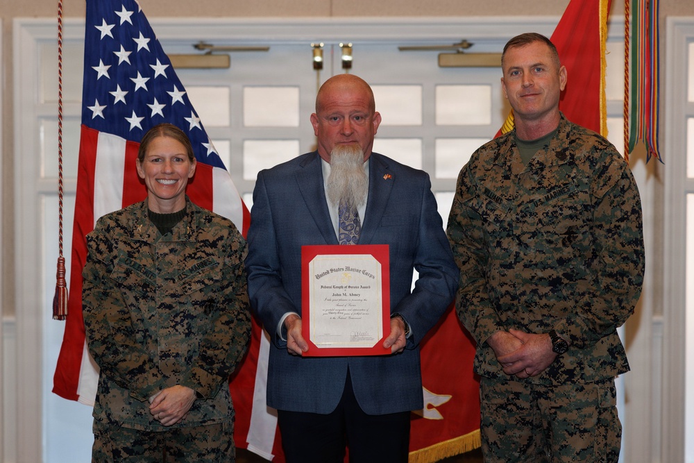 Civilian Quarterly Awards Ceremony, 4th Quarter 2025