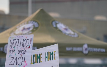 NMCB 4 Seabees Advance Party Comes Home