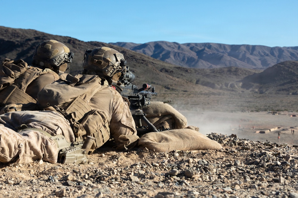 U.S. Marines with 3rd Bn, 7th Marines execute platoon attack during SLTE