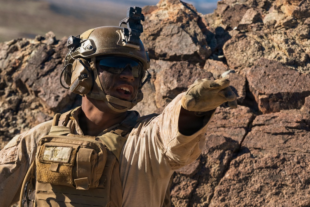 U.S. Marines with 3rd Bn, 7th Marines execute platoon attack during SLTE