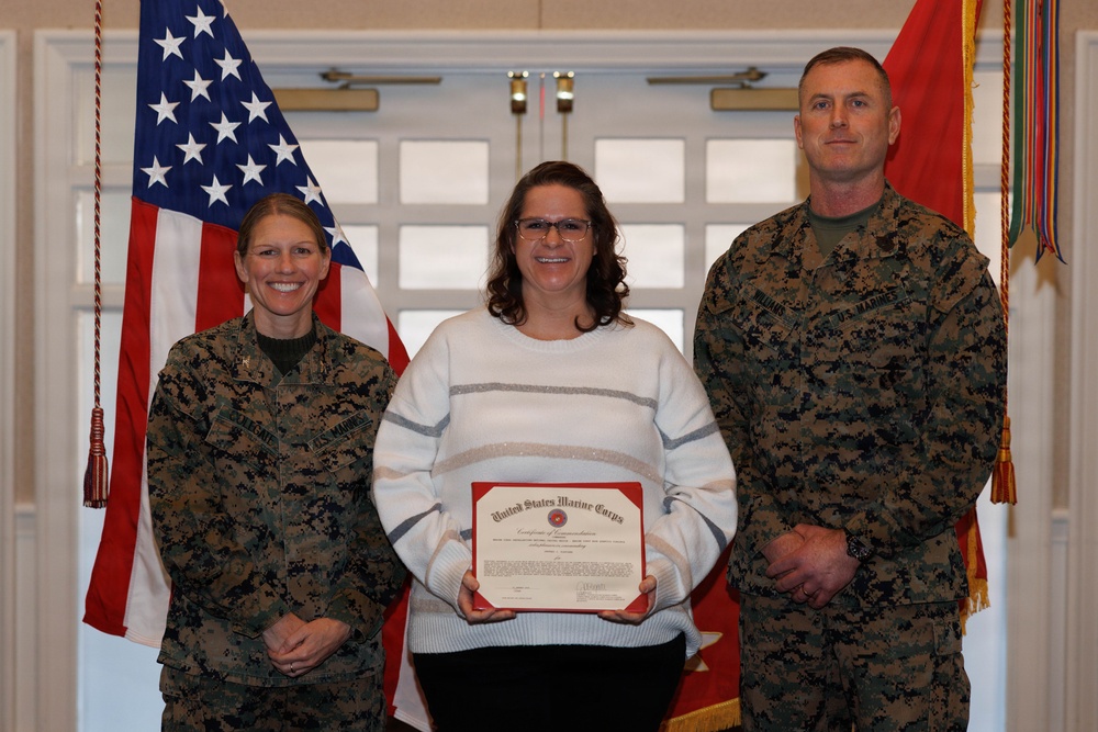 Civilian Quarterly Awards Ceremony, 4th Quarter 2025