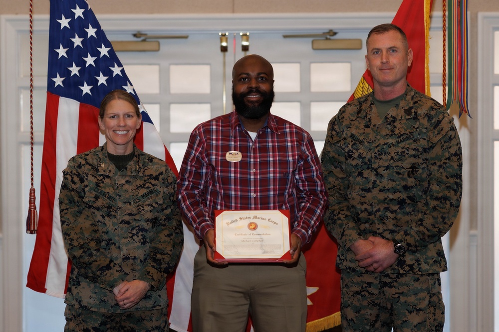 Civilian Quarterly Awards Ceremony, 4th Quarter 2025