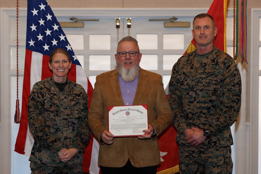 Civilian Quarterly Awards Ceremony, 4th Quarter 2025