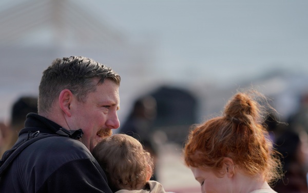 NMCB 4 Seabees Advance Party Comes Home