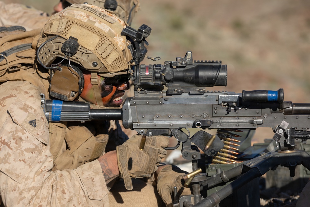 U.S. Marines with 3rd Bn, 7th Marines execute platoon attack during SLTE