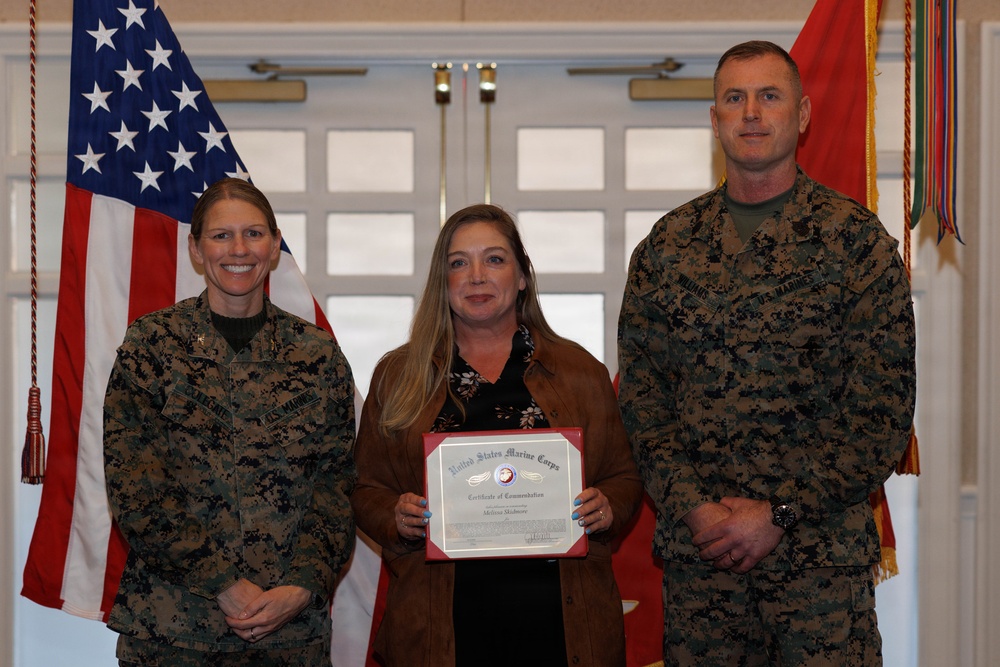 Civilian Quarterly Awards Ceremony, 4th Quarter 2025