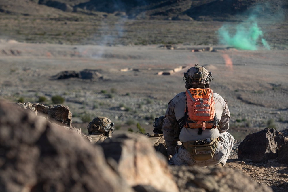 U.S. Marines with 3rd Bn, 7th Marines execute platoon attack during SLTE