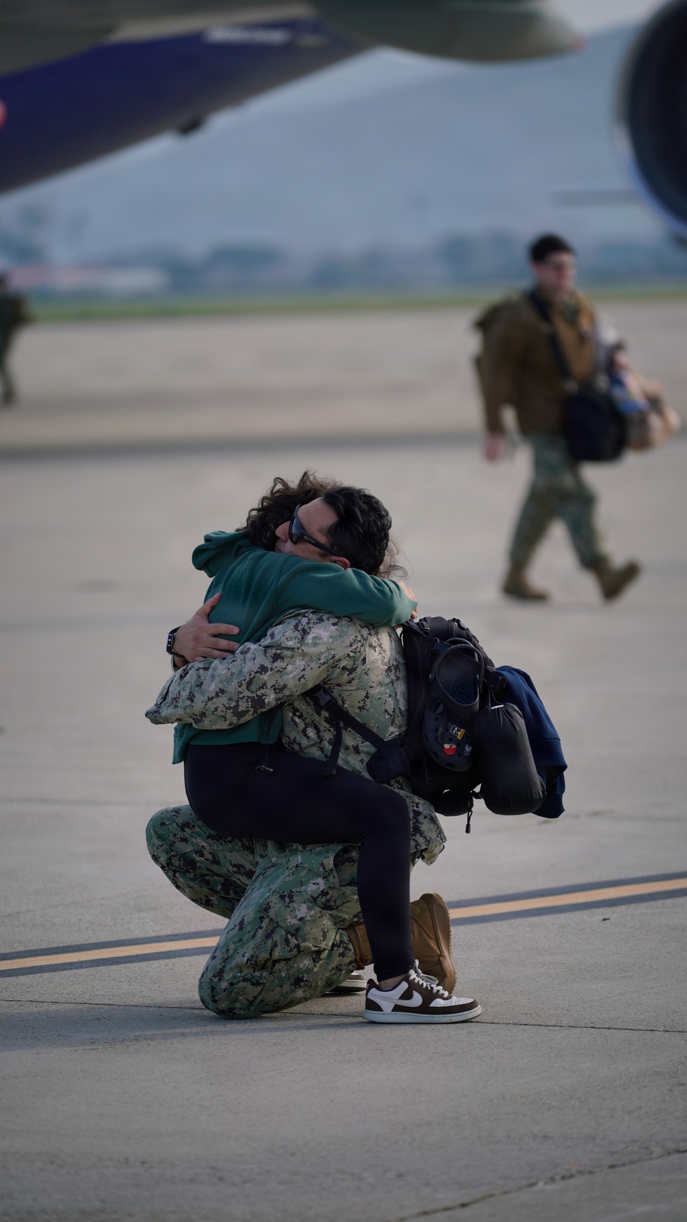 NMCB 4 Seabees Advance Party Comes Home