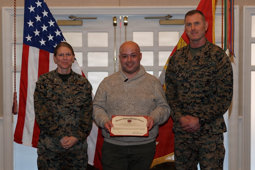 Civilian Quarterly Awards Ceremony, 4th Quarter 2025