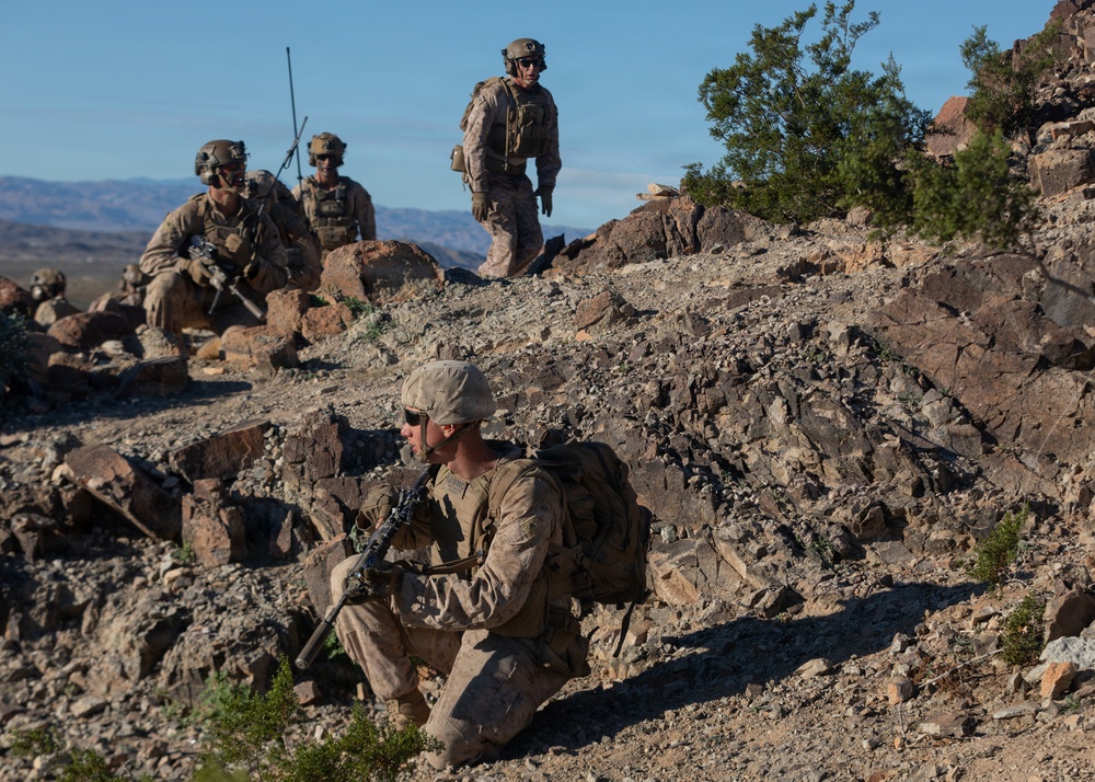 U.S. Marines with 3rd Bn, 7th Marines execute platoon attack during SLTE