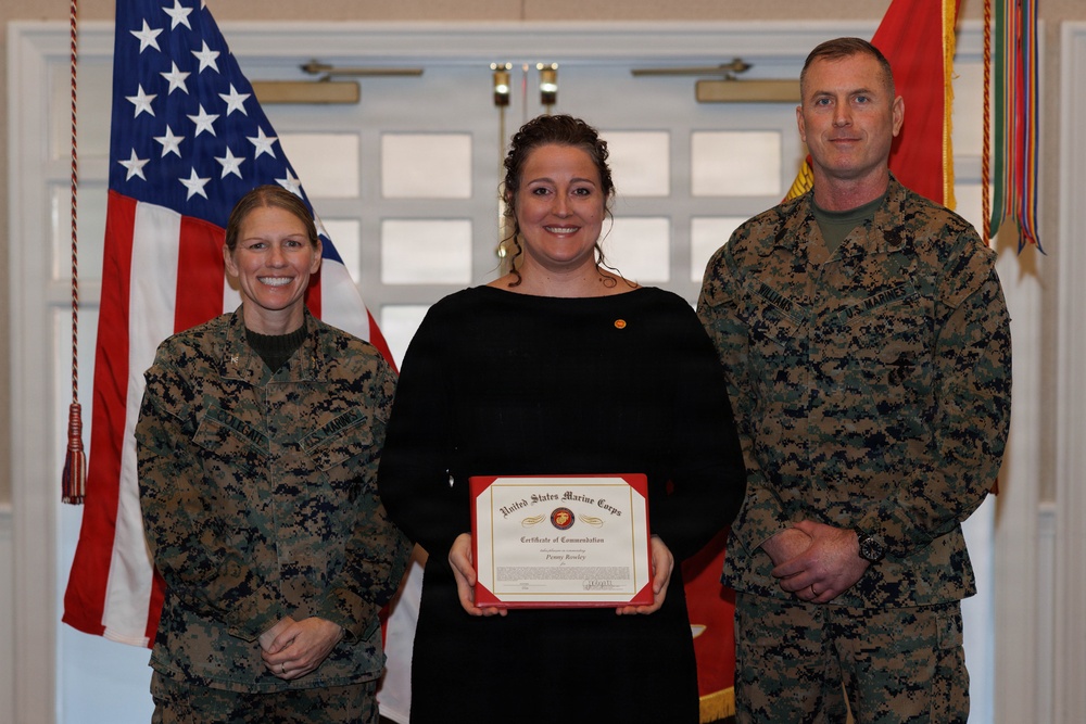 Civilian Quarterly Awards Ceremony, 4th Quarter 2025