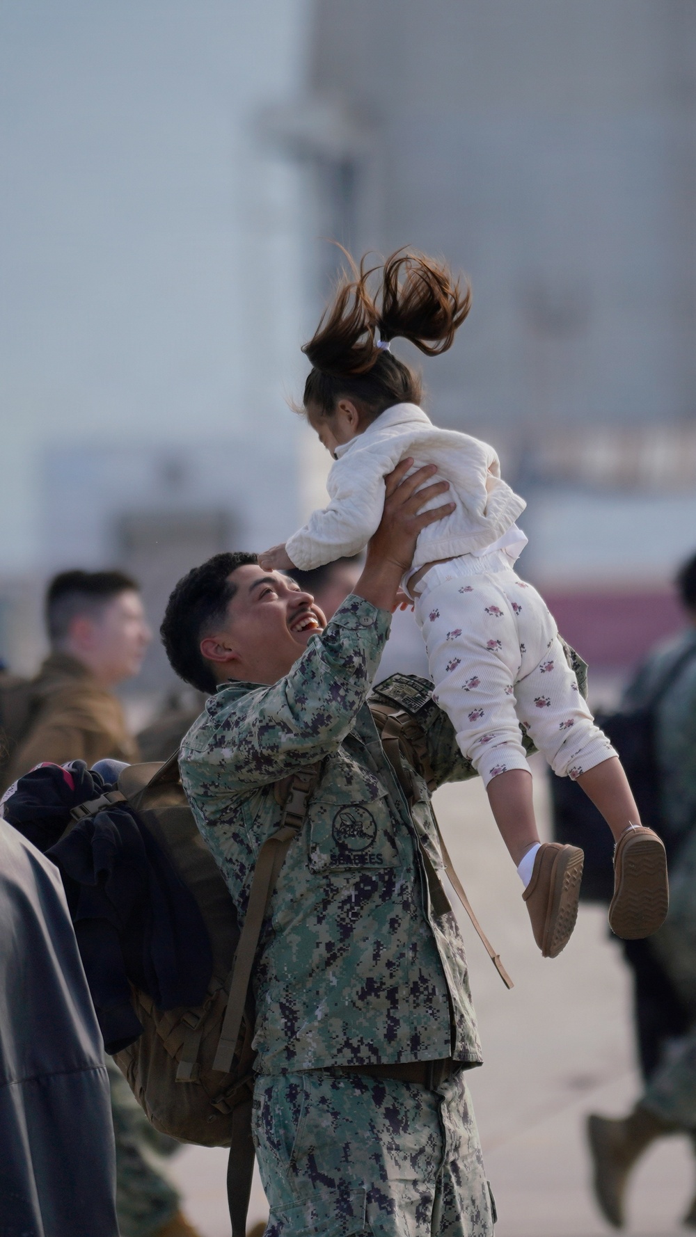 NMCB 4 Seabees Advance Party Comes Home
