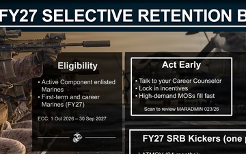 FY27 Selective Retention Bonus