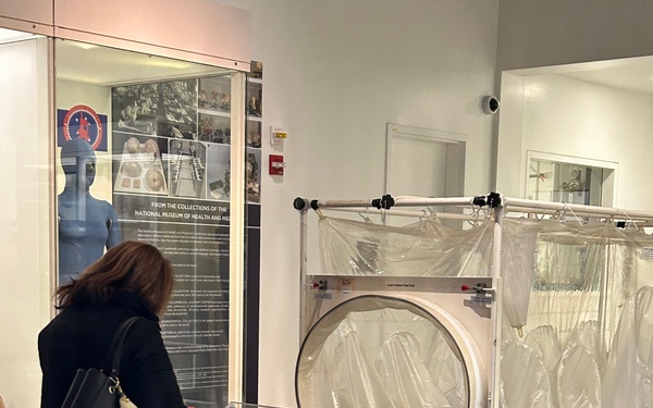Medical Museum Exhibit: Biocontainment Transport Unit