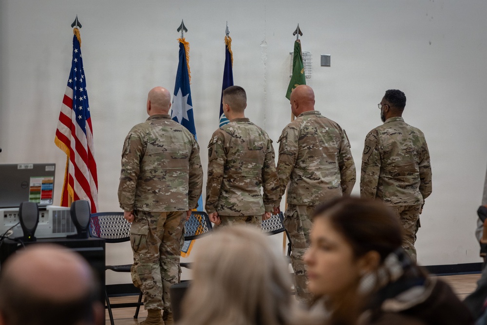 34th Military Police Company deployment ceremony