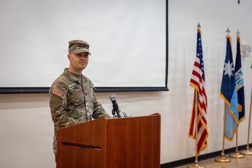 34th Military Police Company deployment ceremony